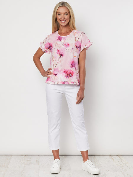 39320 Pink Floral Shirt2 Gordon Smith Valuezy Australia