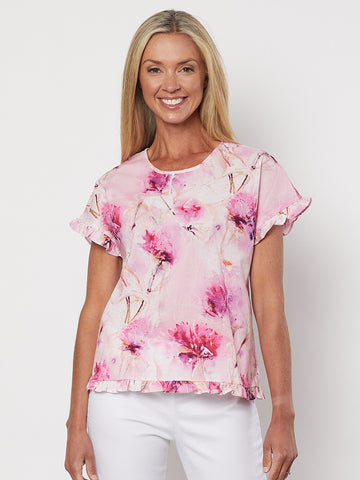 39320 Pink Floral Shirt Gordon Smith Valuezy Australia