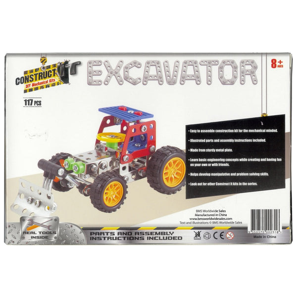 Construct It! - Excavator Construct It! - Excavator toy  craft hobby Valuezy Australia