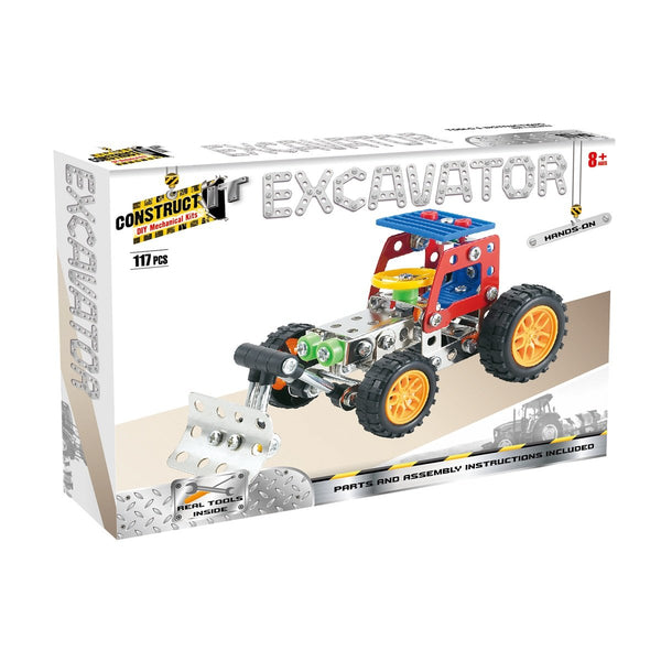 Construct It! - Excavator toy  craft hobby Valuezy Australia