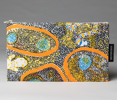 Cotton Zip Bag by Elaine Lane
