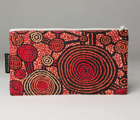 Cotton Zip Bag by Teddy Gibson