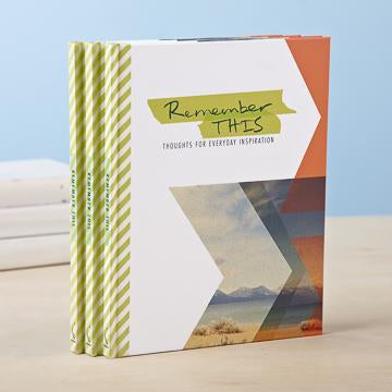 Book - Remember This. Thoughts for Everyday Inspiration Valuezy Australia