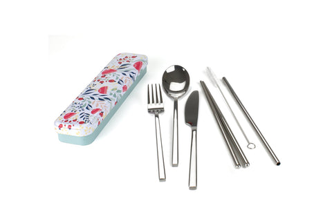 Carry Your Cutlery - Botanical Design