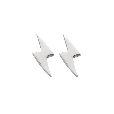 Earrings Silver Lightning Bolt Studs Valuezy Australia