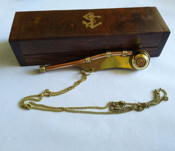 Nautical BoatsWain's Whistle Key Chain