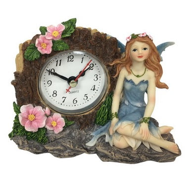 Fairy Clock - Blue