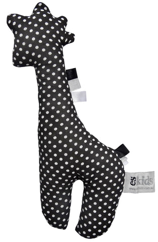 Baby Toy - Giraffe Black Soft Toy