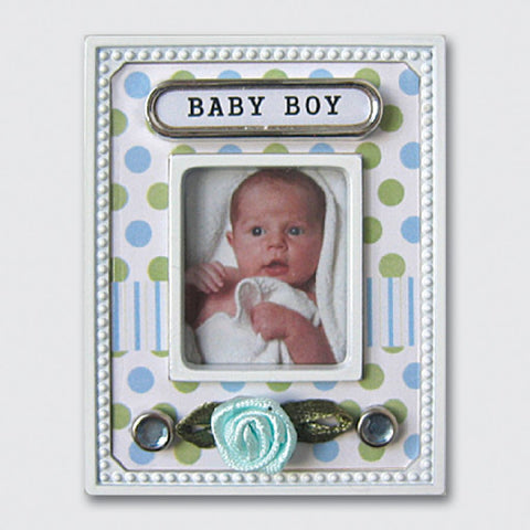 Photo Frame Magnet Mini - Baby Boy